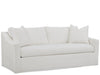 Augustine - Slipcover Apartment Sofa - White Universal Furniture