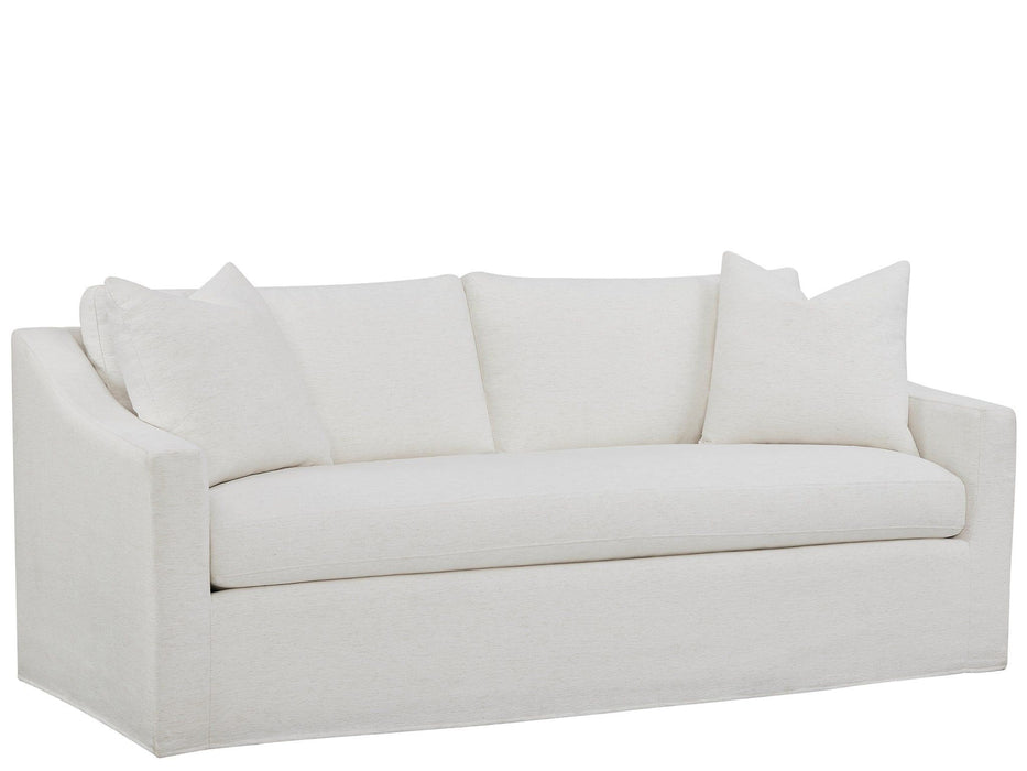 Augustine - Slipcover Apartment Sofa - White Universal Furniture