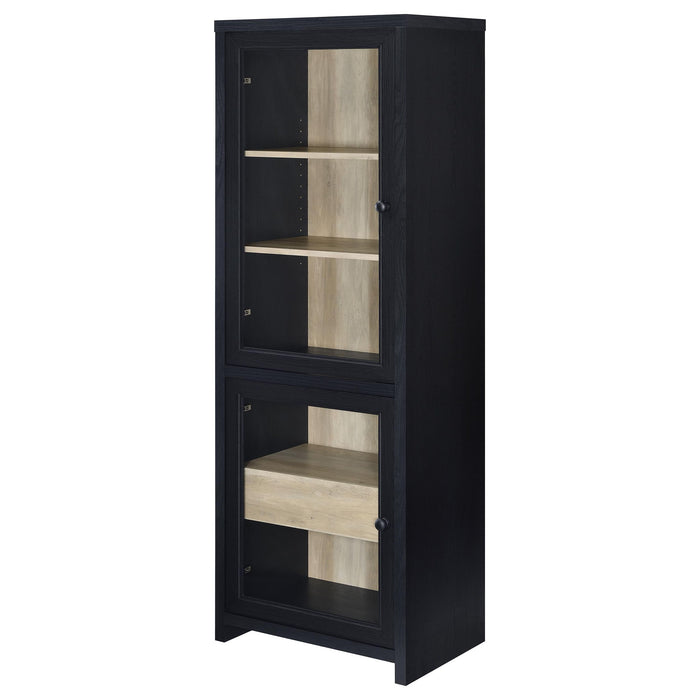 Kennison - Media Tower - Black Furniture Max