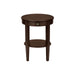 Accent Table, 2 Tier, Transitional - Espresso 8th Street