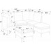 Upholstered Modular Sectional & Tall Legs Home Essentials