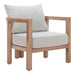Leto - Outdoor Armchair - Gray Zuo Modern
