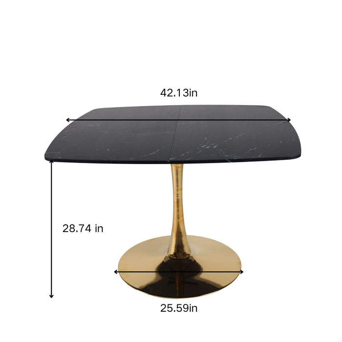 Modern Square Tulip Dining Table Home Essentials