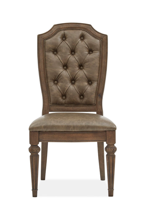 Durango - Wood Dining Side Chair With Upholstered Seat and Back (Set of 2) - Willadeene Brown Magnussen Furniture