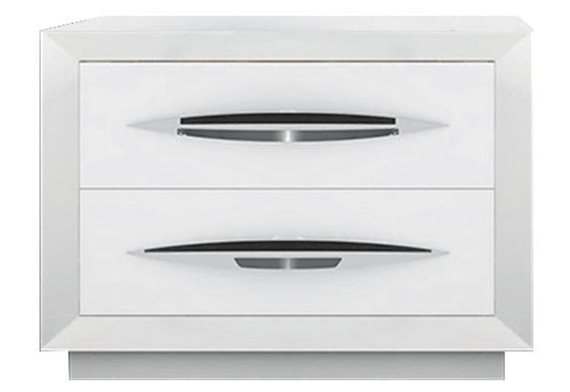 Carmen - Nightstand Low - White Franco Spain