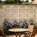 Metal Garden Rustproof Trellis For Climbing Plants Outdoor Flower Support Daily Nest