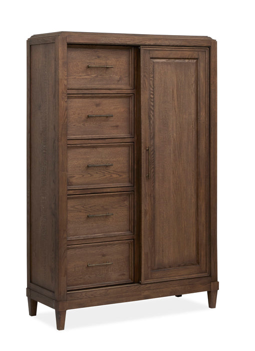 Groveland Park - Door Chest - Antique Coffee Magnussen Furniture