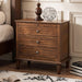 3 Drawer Nightstand With Charging Station, Bedside Table With USB & Type C Port And 2 AC Outlets Home Essentials