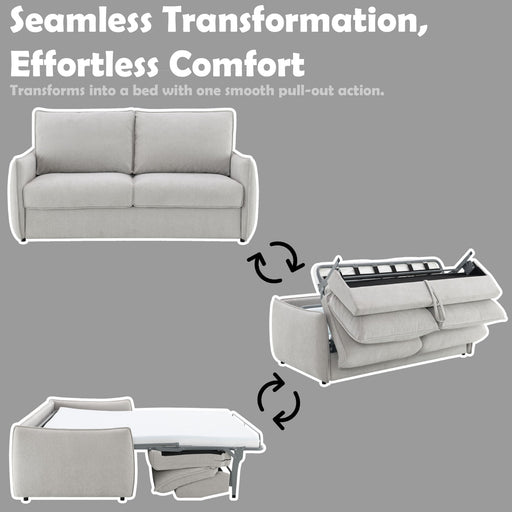 Jinn - Sofa With Sleeper - Beige Acme