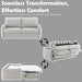 Jinn - Sofa With Sleeper - Beige Acme
