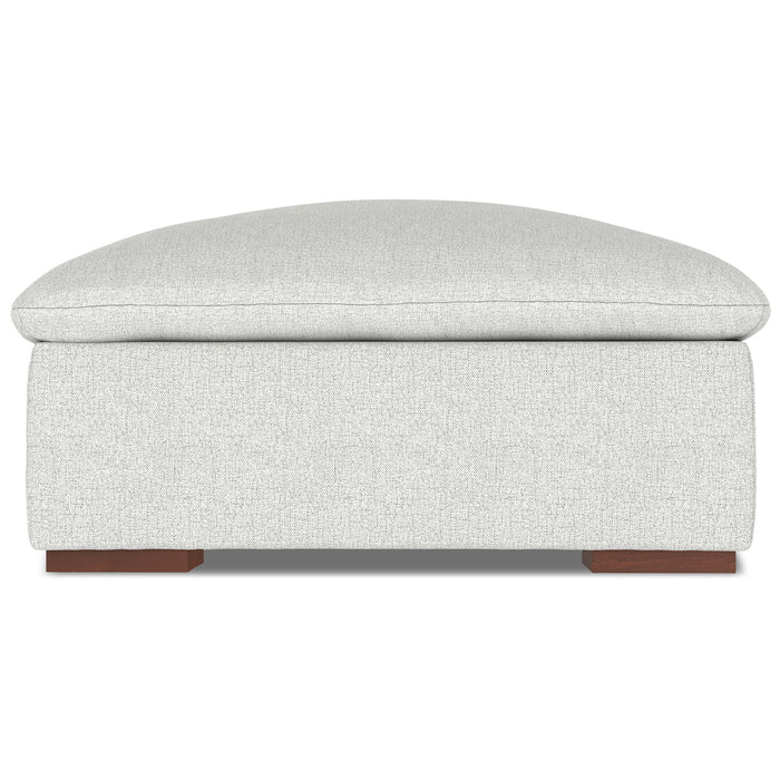 Jasmine - Ottoman - Gray Simpli-Home