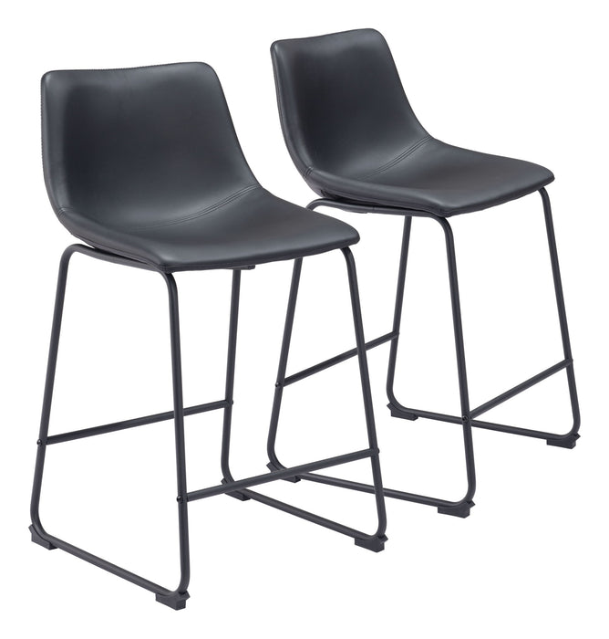 Smart - Counter Chair (Set of 2) Zuo Modern