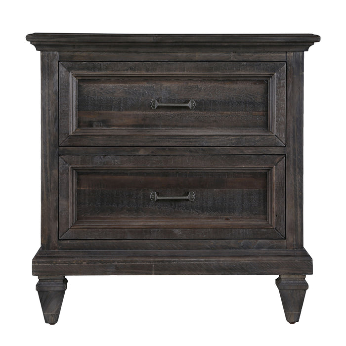 Calistoga - Nightstand - Weathered Charcoal Magnussen Furniture