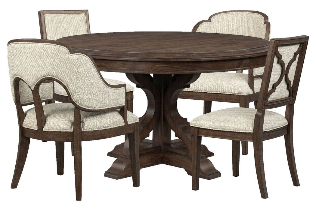 Jubilee - 54" Round Dining Table Set Magnussen Furniture