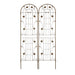 Metal Garden Trellis Rustproof Trellis For Climbing Plant Outdoor Flower Support Daily Nest