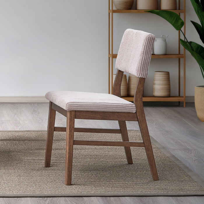 Serafina - Side Chair (Set of 2) - Walnut Furniture Max