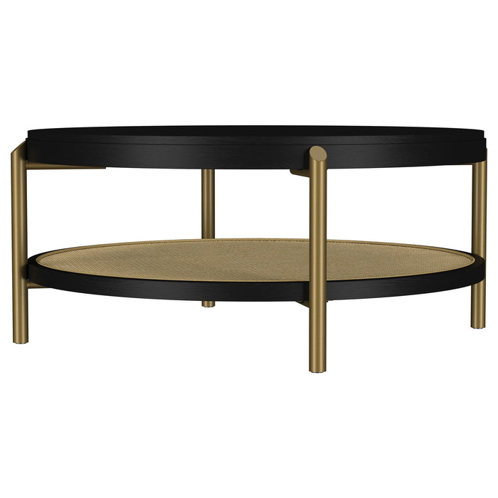 Benson - Round Coffee And End Table Set Furniture Max