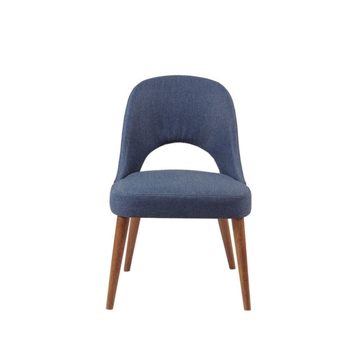 Dining Side Chair Upholstered Textured (Set of 2) - Navy JLA
