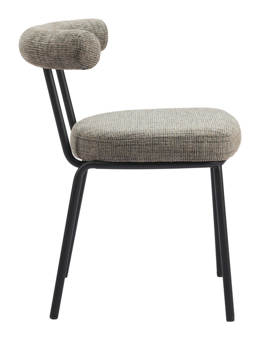 Kede - Dining Chair (Set of 2) - Green Tweed Zuo Modern