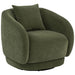 Harlan - Swivel Accent Chair - Green Furniture Max