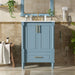 Bathroom Vanity With Ornate French Cylinder Legs, Soft Close Drawer Hearth and Haven