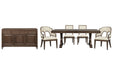Jubilee - Extendable Trestle Dining Table Set Magnussen Furniture