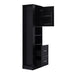 Freestanding Bathroom Storage Cabinet With Adjustable Shelves And Side Hooks Board, Rectangle Design Hearth and Haven