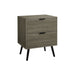 Modern Accent Table With Storage Drawers 8th Street