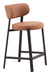 Prairie - Counter Stool (Set of 2) - Brown Zuo Modern