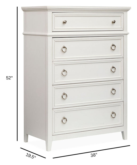 Juniper Hill - Drawer Chest - Whisper White Magnussen Furniture
