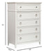 Juniper Hill - Drawer Chest - Whisper White Magnussen Furniture
