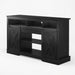 Farmhouse TV Stand With Sliding Barn Doors & Adjustable Storage Home Essentials