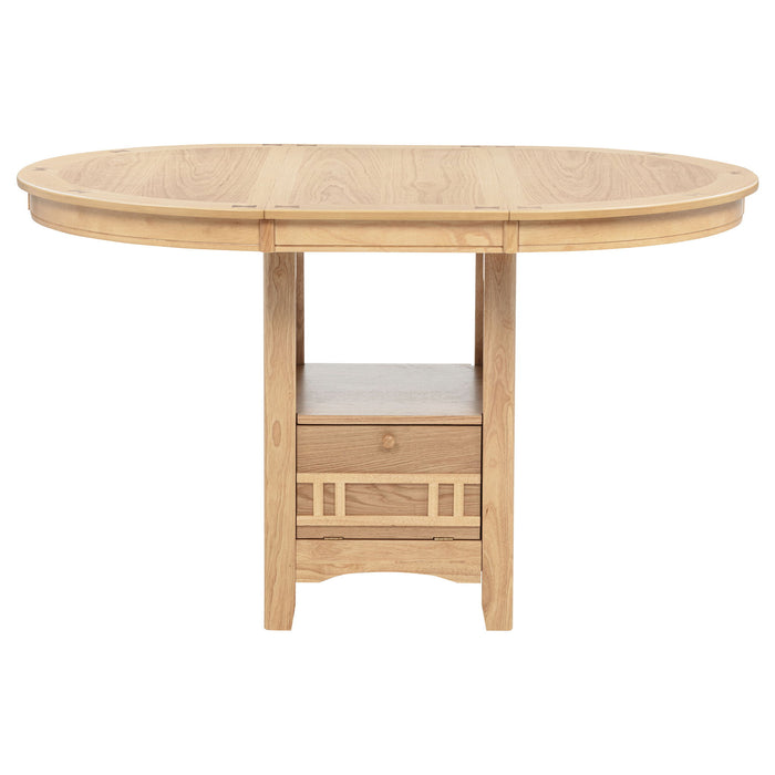 Davis - Counter Height Extension Dining Table - Light Oak Furniture Max