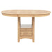 Davis - Counter Height Extension Dining Table - Light Oak Furniture Max