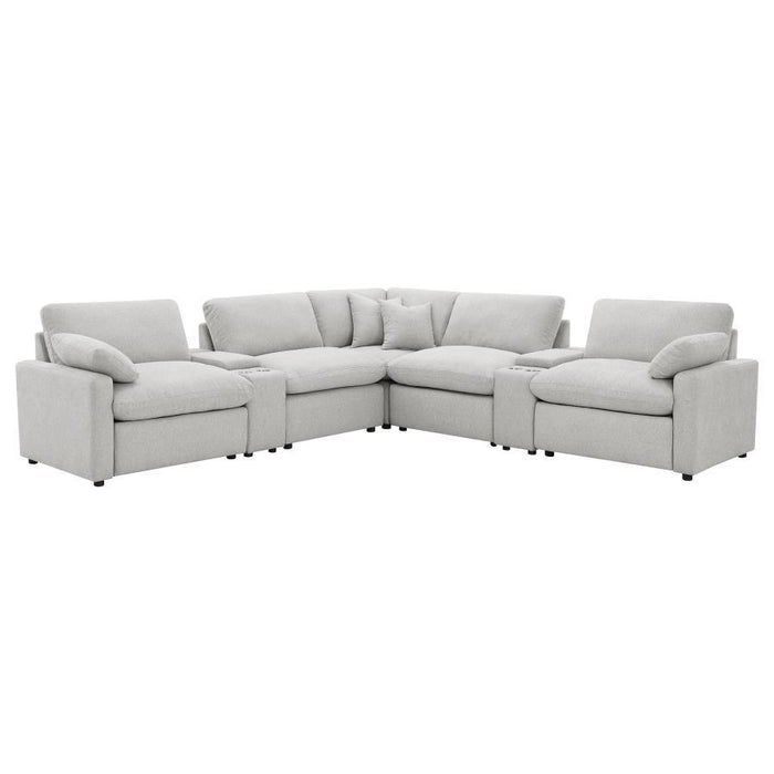 Collins - 7-Piece Modular Power Reclining Sectional
