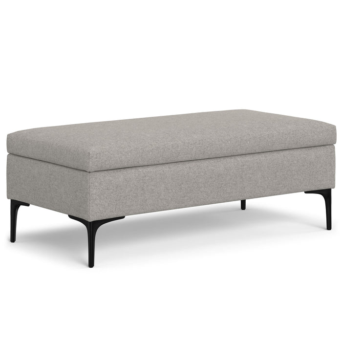 Rebecca - Multifunctional Coffee Table Storage Ottoman With Lift Up Lid Simpli-Home