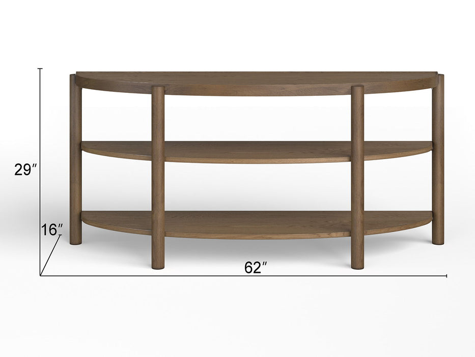 Hadleigh - Demilune Sofa Table Magnussen Furniture