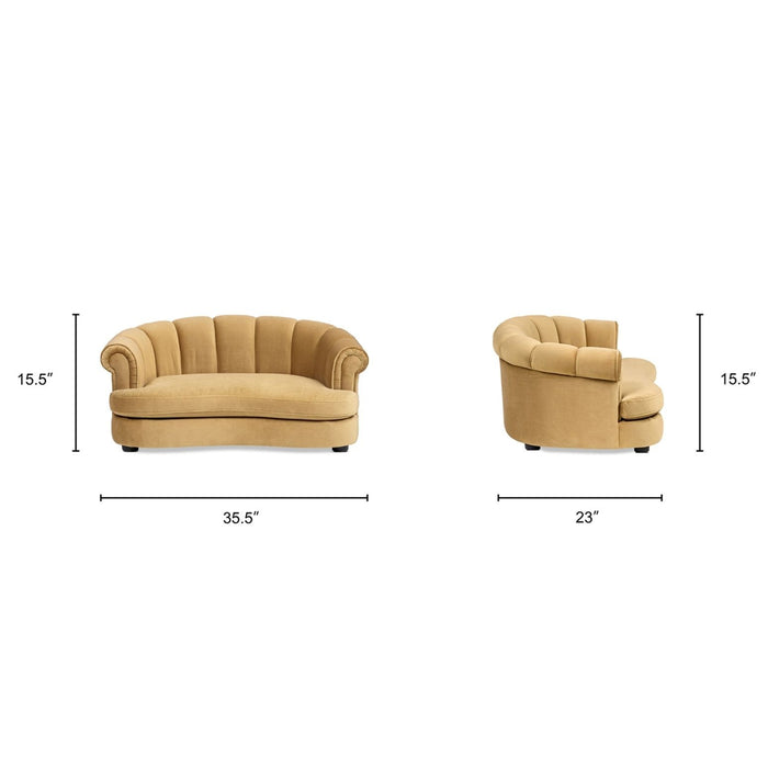 Halle - Rolled Arm Dog Sofa Bed Jennifer Taylor Home