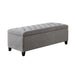 Elegant Design Tufted Top, Soft Close Storage Bench JLA