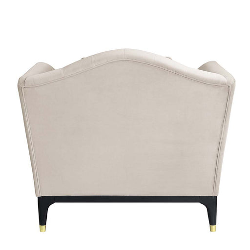 Tayden - Chair With 2 Pillows - Beige Velvet ACME