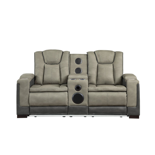 Bruno - Power Reclining Loveseat With Bluetooth Speakers Matrix Furniture Group