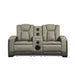 Bruno - Power Reclining Loveseat With Bluetooth Speakers Matrix Furniture Group