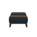 Reversible Tray Ottoman - Blue Emerald Home