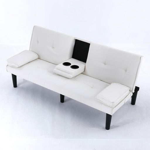 Sofa Bed With Foldable Design And Cup Holder Home Essentials
