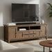 Warm Shaker - Handcrafted TV Media Stand Simpli-Home