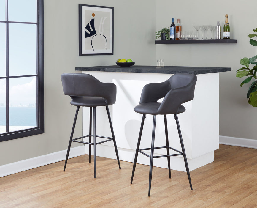 Margarite - Contemporary Barstool (Set of 2) Lumi Source