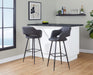 Margarite - Contemporary Barstool (Set of 2) Lumi Source