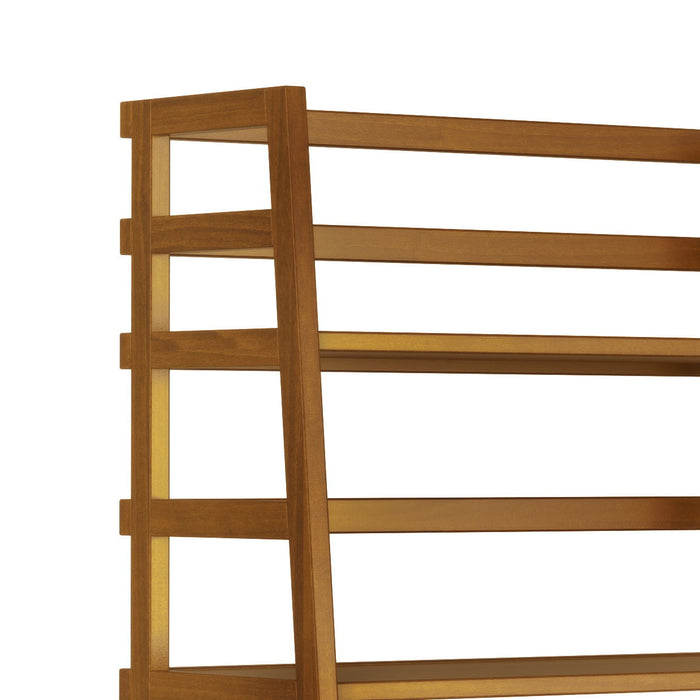 Acadian - Ladder Shelf Bookcase - Light Golden Brown