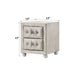 Reggie - Nightstand - Beige Acme