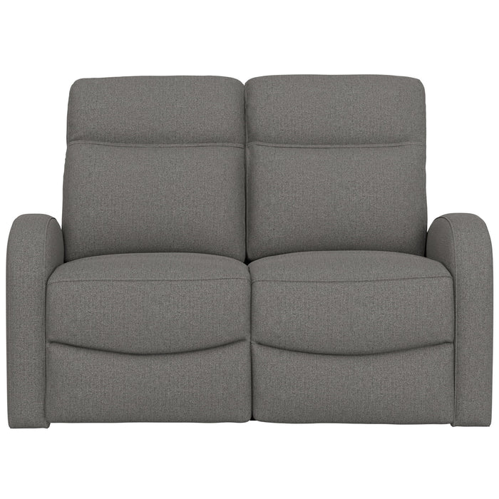 Manual Reclining Loveseat With Dual Seating Support For Living Room Emerald Home
